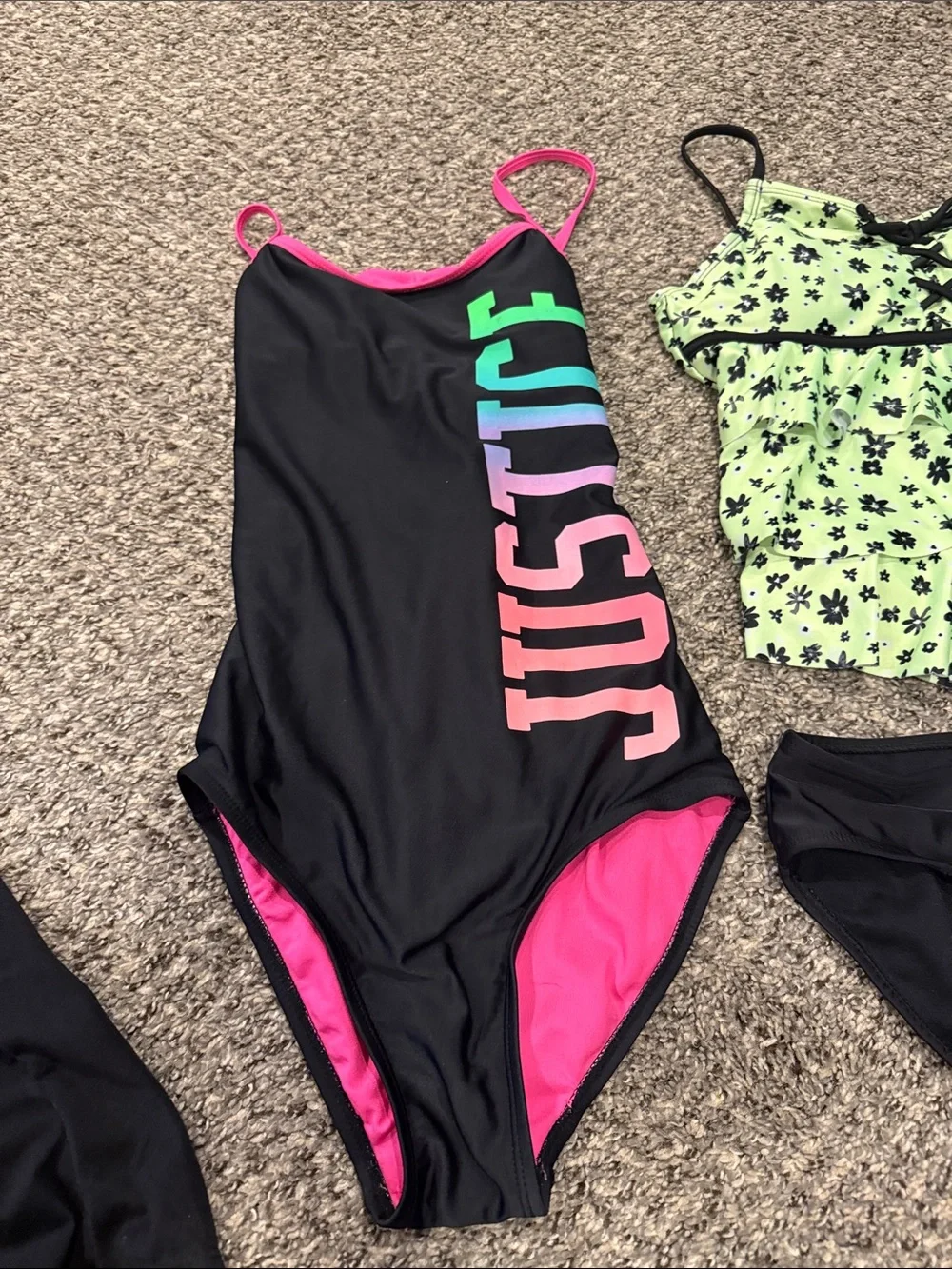 Justice lot swim